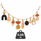 Doviquk™ Modern Boho Geometric Shapes Wall Hanging Garland weight