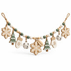 Doviquk™ Christmas Snowflakes, Trees & Bells Hanging Garland hero